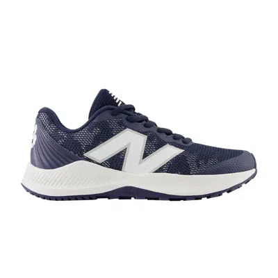 Pre-owned New Balance Fuelcell Trainer V7 Tf Big Kid 'team Navy Optic White' | Blue | Kid's Size 3.5