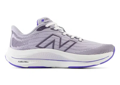 Pre-owned New Balance Fuelcell Walker Elite (women's) Sneakers In Grey Violet/electric Indigo/shadow
