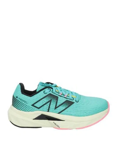New Balance Fuelcell Woman Sneakers Turquoise Size 7 Textile Fibers