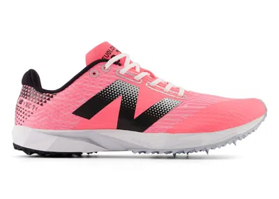 Pre-owned New Balance Fuelcell Xc7 V5 (women's) Sneakers In Ultra Pink/black/silver Metallic