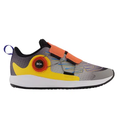 Pre-owned New Balance Fuelcore Reveal V3 Boa Little Kid Wide 'black Vibrant Orange' | Kid's Size 12