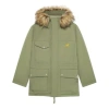 New Balance Fur Collar Warm Windproof Jacket 'green'