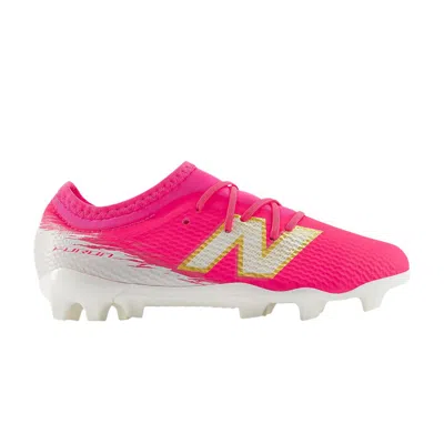 Pre-owned New Balance Furon Team Fg V8 Little Kid 'pink Heat Sea Salt' | Kid's Size 2.5