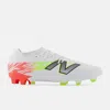 New Balance Furon V8 Team Fg Sf3fib8 Unisex White Soccer Cleats Dwa1143 In Multi