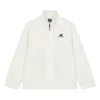 New Balance Fw22 Logo Cotton Coat 'white Black'