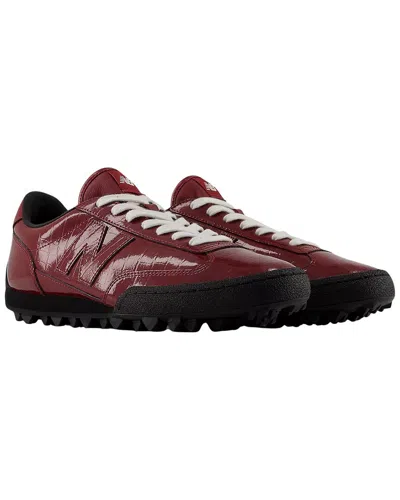 New Balance Gator Run Leather Sneaker In Burgundy
