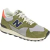 New Balance Gender Inclusive 475 Sneaker In Dark Olivine/raincloud