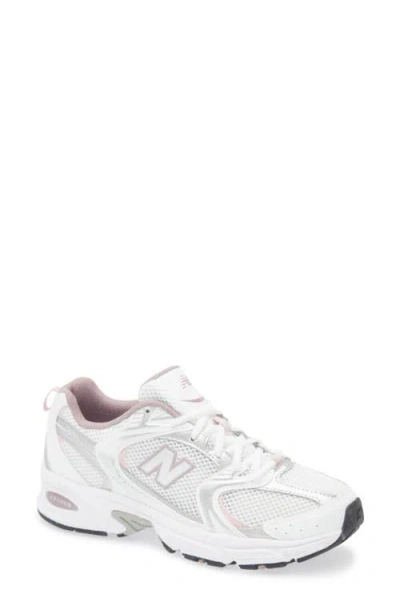 New Balance 530 Sneakers In White/silver Metallic