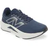 New Balance Gender Inclusive Fuelcell Propel V5 Running Shoe In Nb Navy/ Light Arctic Grey