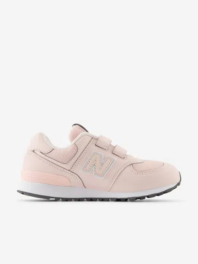New Balance Kids' Girls 574 Trainers In Pink