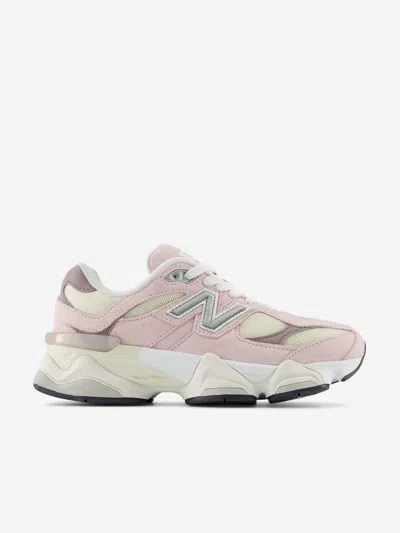 New Balance 9060 Lace Sneakers Kids In Pink