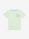New Balance Logo-print T-shirt In Green