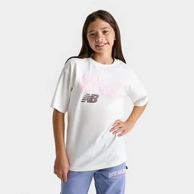 New Balance Girls' Big Kids 9060 Bubble Graphic T-shirt In Multi