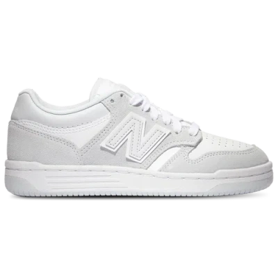 New Balance Kids' Girls  480 In White/grey