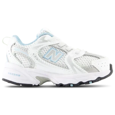 New Balance Kids' Girls  530 In White/blue/silver