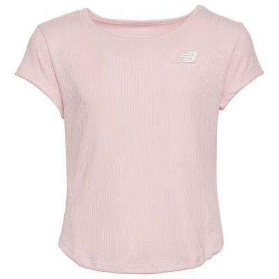 New Balance Kids' Girls   Rib Top
