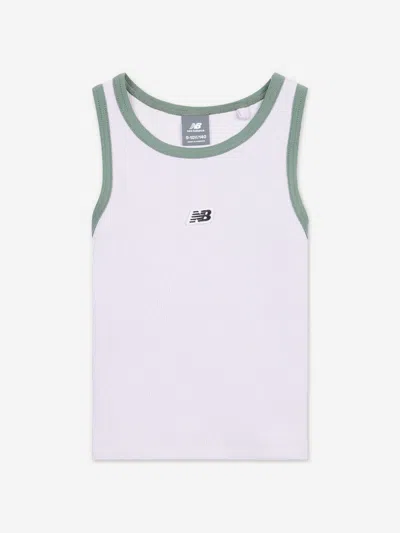 NEW BALANCE NEW BALANCE GIRLS PREMIUM RIB VEST TOP