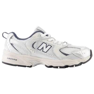 New Balance Kids' Girls Preschool   530 In White/blue/silver