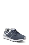 New Balance Golf 574 Greens V2 Spikeless Golf Shoe In Navy