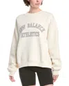 New Balance Graphic Crew Neck Fleece In Neutral