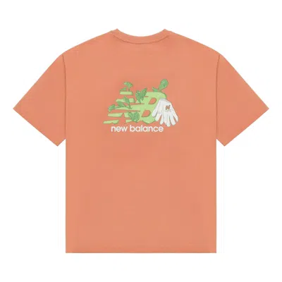 New Balance Graphic Logo Casual Tee 'orange'