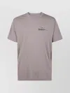 New Balance Chrome Runner Metallic-figure Print T-shirt In Brown