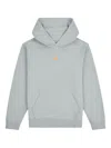 New Balance Graphic-print Hoodie In Grey