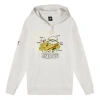 New Balance Graphic Print Hoodie 'white' In Neutral