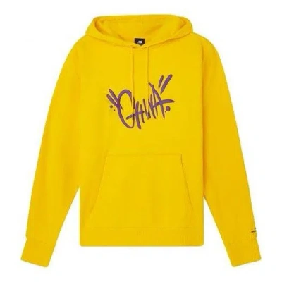 New Balance Graphic Print Hoodie 'yellow'