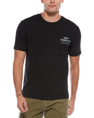 New Balance Graphic T-shirt In Black