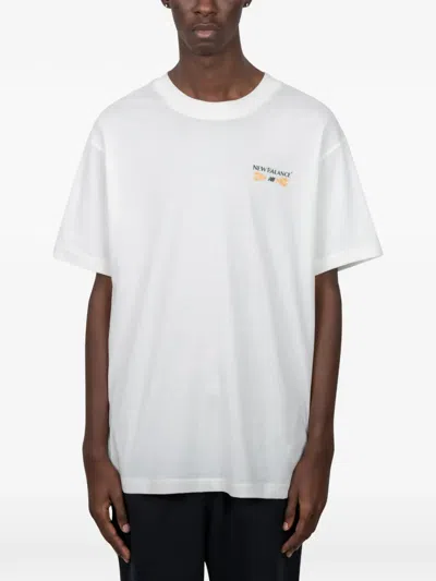 New Balance Graphic-print T-shirt In White