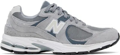 New Balance Grey 2002r Trainers In Steel