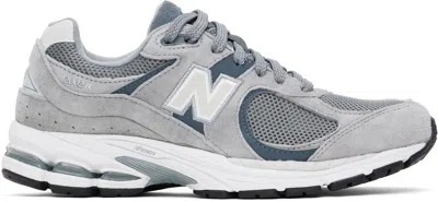 New Balance Gray 2002r Sneakers In Steel