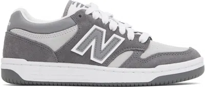 New Balance Gray 480 Sneakers In Castlerock