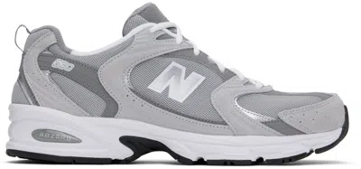 New Balance Gray 530 Sneakers In Raincloud