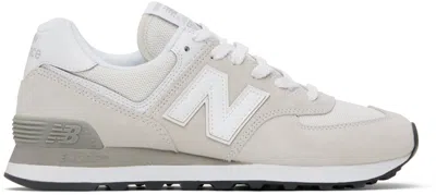 New Balance 574 Low-top Sneakers In Nimbus Cloud In Beige