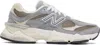 New Balance Gray & Beige 9060 Sneakers In Slate Grey