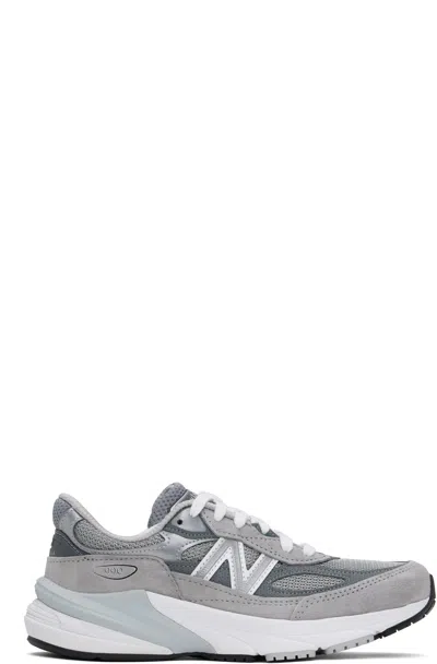 New Balance Gray Made In Usa 990v6 Sneakers