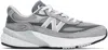 New Balance Gray Made In Usa 990v6 Sneakers In Gray