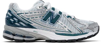 NEW BALANCE GREEN & SILVER 1906R SNEAKERS