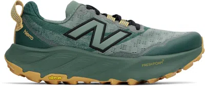 NEW BALANCE GREEN FRESH FOAM X HIERRO V9 SNEAKERS