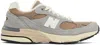 New Balance Made In Usa 993 In Grey Brown