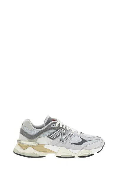 New Balance Grey Mesh-suede Unisex 9060 Sneakers In Gray