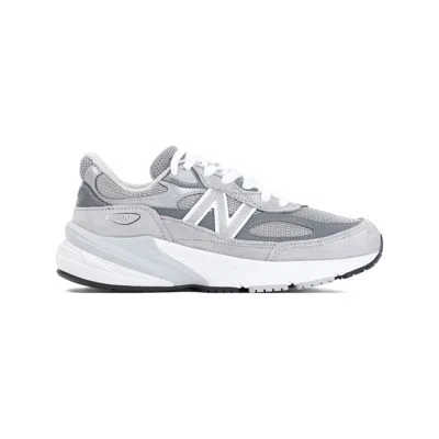New Balance Grey Suede 990 Made In Usa Sneakers