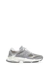 New Balance 9060 Grey Sneaker With Side Logo And Chunky Sole In Suede Unisex In Gray