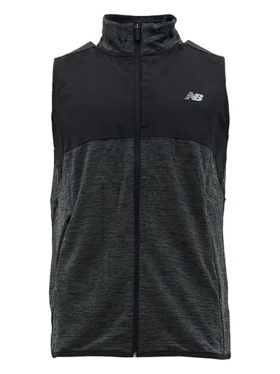 New Balance Grid Gilet In Black
