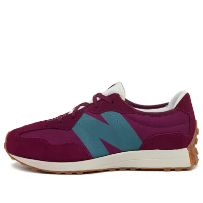 New Balance (gs)  327 'garnet Deep Sea' In Burgundy