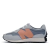 New Balance (gs)  327 Grey 'grey Sky Pink'