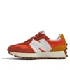 New Balance (gs)  327 'orange Yellow' In Red