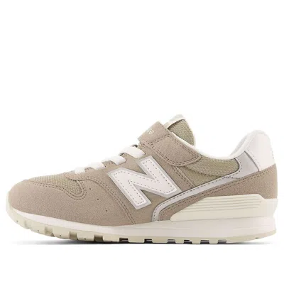 New Balance (gs)  996 Bungee Lace Top Strap Wide 'aluminum Grey'
